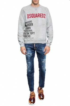 Raw edge sweatshirt, zdjęcie 2 Raw edge sweatshirt od Dsquared2